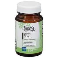 Nature's Promise Vegan 50mg Zinc Tablets