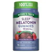 Nature's Truth Mixed Berry Flavor 10mg Melatonin Gummies
