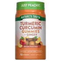 Nature's Truth Vegan Turmeric Curcumin + Ginger Gummies