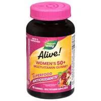 Nature's Way Alive Women's 50+ Orchard Fruits & Garden Veggies Gummies