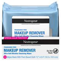 Neutrogena Makeup Remover Cleansing Towelettes Fragrance Free - 2 ct