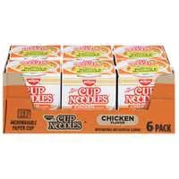 Nissin Cup Noodles Chicken Flavor Ramen Soup - 6 ct
