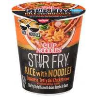 Nissin Cup Noodles Stir Fry Japanese Teriyaki Chicken Rice