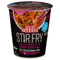 Nissin Cup Noodles Stir Fry Sweet Chili Flavor in Sauce