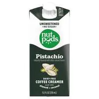 nutpods Dairy Free Unsweetened Pistachio Almond + Coconut CoƯee Creamer