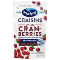 Ocean Spray Craisins Original Dried Fruit Cranberries