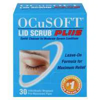 OCuSOFT Lid Scrub Plus Eyelid Cleanser Pads