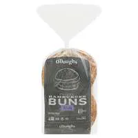 O'Doughs Gluten Free Vegan Deluxe Hamburger Buns - 4 ct