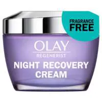 Olay Regenerist Night Recovery Cream Moisturizer Fragrance Free