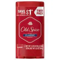 Old Spice Classic Original Scent Deodorant Stick 3.25 oz/2 ct