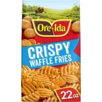Ore-Ida Crispy WaƯle Fries French Fried Potatoes Frozen