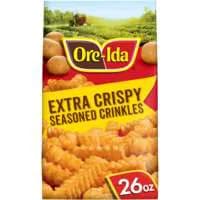 Ore-Ida Extra Crispy Seasoned Crinkles French Fried Potatoes Frozen