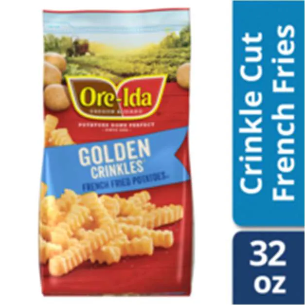 Ore-Ida Golden Crinkles French Fried Potatoes Frozen