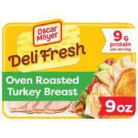 Oscar Mayer Deli Fresh Oven Roasted Turkey Breast Sliced