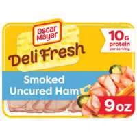 Oscar Mayer Deli Fresh Smoked Uncured Ham Sliced
