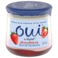 Oui by Yoplait Fruit on the Bottom Strawberry French Style Yogurt