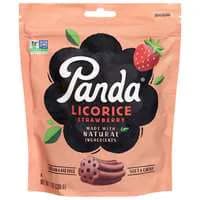 Panda All Natural Strawberry Licorice Candy Chews