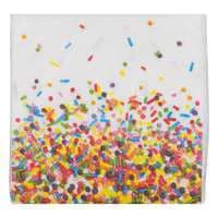 Party Creations Beverage Napkins Happy Birthday Sprinkles