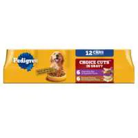 PEDIGREE Choice Cuts in Gravy Variety Pack Adult Wet Dog Food Pouch 12 ct