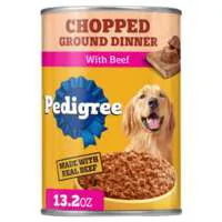 PEDIGREE Chopped Ground Dinner with Beef Adult Wet Dog Food