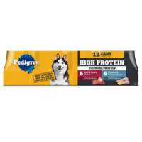 PEDIGREE High Protein Variety Pack Adult Wet Dog Food - 12 ct