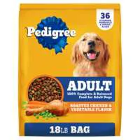 PEDIGREE Roasted Chicken & Vegetable Flavor Adult Dry Dog Food