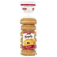Pepperidge Farm Plain Pre-Sliced Bagels - 6 ct