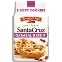 Pepperidge Farm Santa Cruz Soft Baked Oatmeal Raisin Cookies - 8 ct