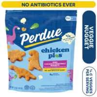 Perdue Panko Breaded Chicken Breast & Vegetable Dino Nuggets Frozen