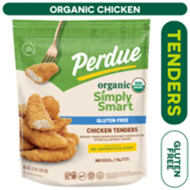 Perdue Simply Smart Organics Gluten Free Chicken Breast Tenders Frozen
