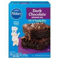 Pillsbury Dark Chocolate Brownie Mix Family Size