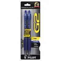 Pilot G2 Pens Fine Blue Ink .7mm