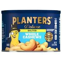 Planters Deluxe Whole Salted Cashews