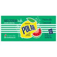 Polar Watermelon Lemonade Sparkling Seltzer Water'ade - 8 pk