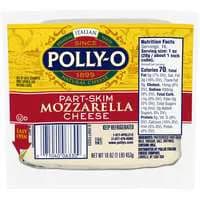 Polly-O Natural Part-Skim Mozzarella Cheese Block