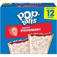 Pop-Tarts Frosted Strawberry Toaster Pastries - 12 ct