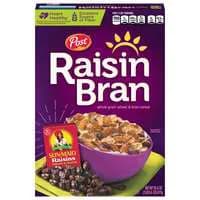 Post Raisin Bran Whole Grain Cereal with Fiber