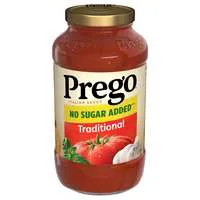 Prego No Sugar Added Traditional Italian Pasta Sauce