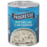 Progresso Traditional Gluten Free New England Clam Chowder Soup