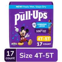 Pull-Ups Boys 4T-5T Training Pants 38-50 lb