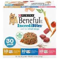 Purina Beneful IncrediBites Variety Small Adult Wet Dog Food - 30 ct
