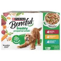 Purina Beneful Prepared Meals Variety Pack Adult Wet Dog Food - 12 ct