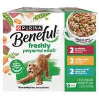 Purina Beneful Prepared Meals Variety Pack Adult Wet Dog Food - 6 ct