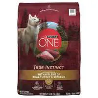 Purina ONE True Instinct Natural Turkey & Venison Adult Dry Dog Food