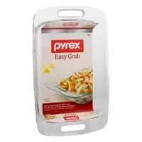 Pyrex Easy Grab Baking Dish Glass Oblong 9 x 13 Inch