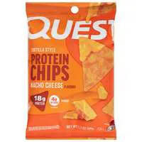 Quest Gluten Free Nacho Cheese 18g Tortilla Style Protein Chips