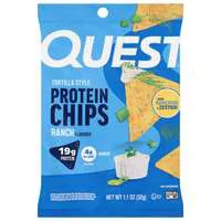 Quest Gluten Free Ranch 19g Tortilla Style Protein Chips