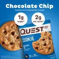 Quest Keto Friendly Chocolate Chip 15g Protein Soft & Chewy Cookie