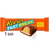Reese's Fast Break Milk Chocolate Peanut Butter & Nougat Candy Bar