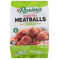 Rosina Turkey Meatballs - apx 22 ct Frozen